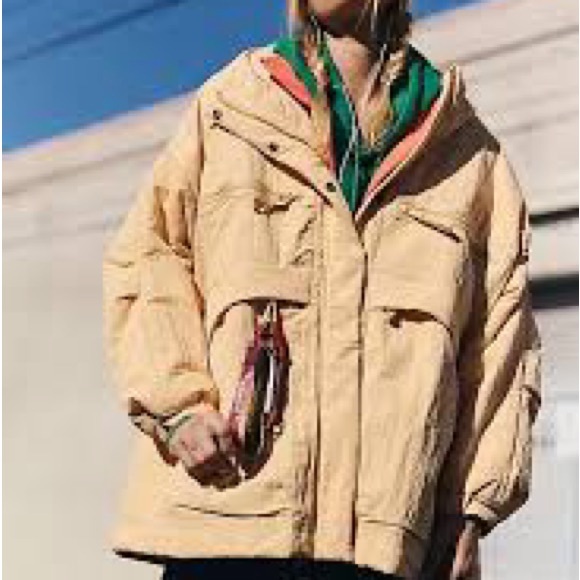 MSRP $248 NWT FP Movement Billie Boxy Lightweight Insulated Jacket XS/S - Picture 2 of 8